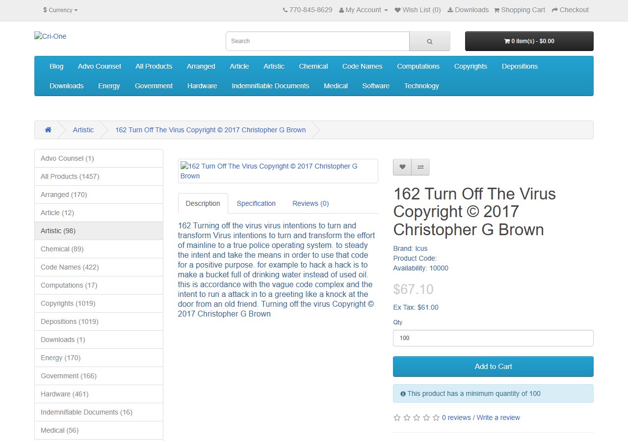 2017-02-25 — cri-one.com/index.php?route=product/product&path=6&product_id=165