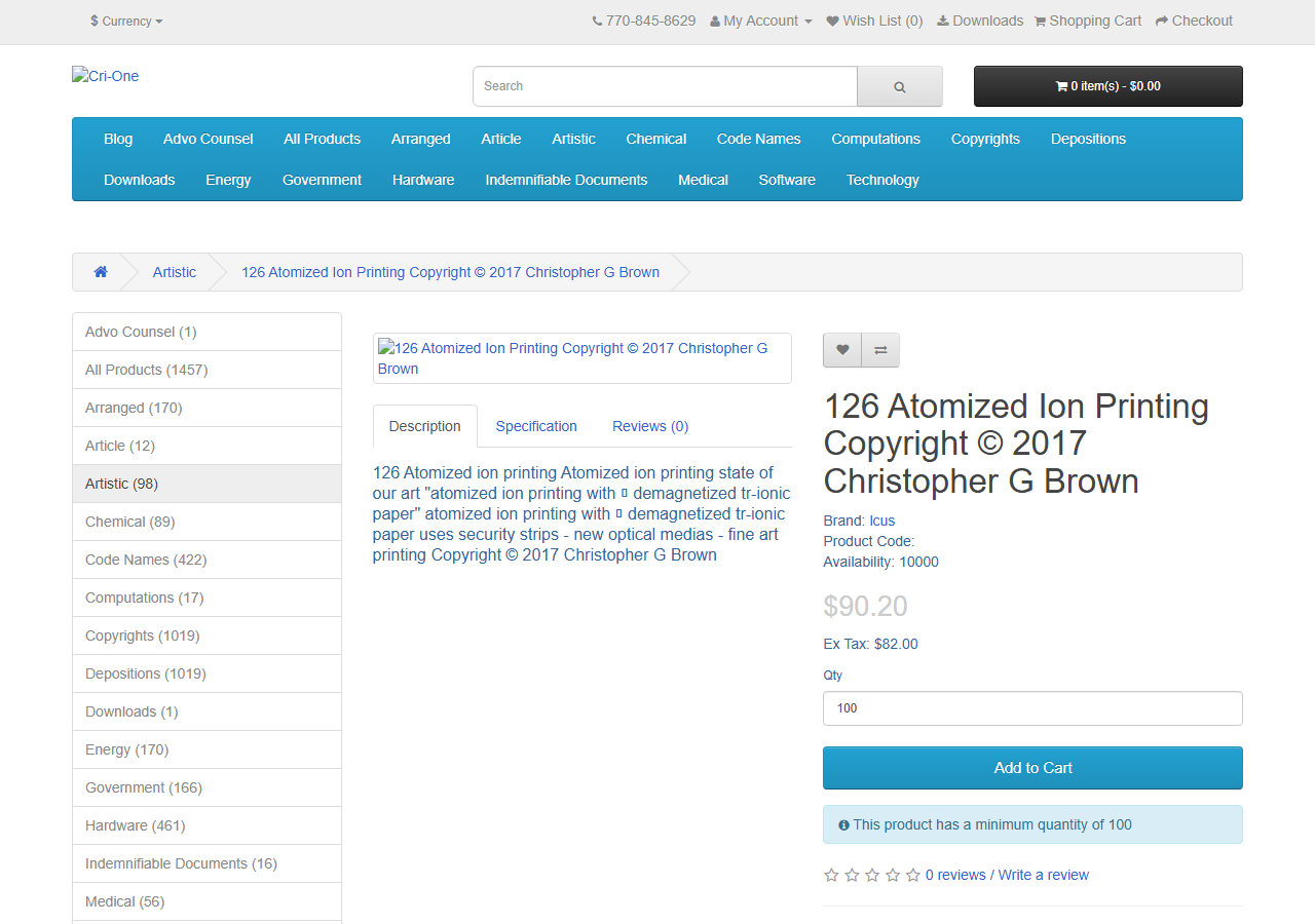 2017-02-25 — cri-one.com/index.php?route=product/product&path=6&product_id=129
