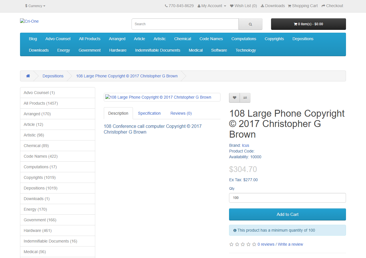2017-02-25 — cri-one.com/index.php?route=product/product&path=2_3&product_id=111