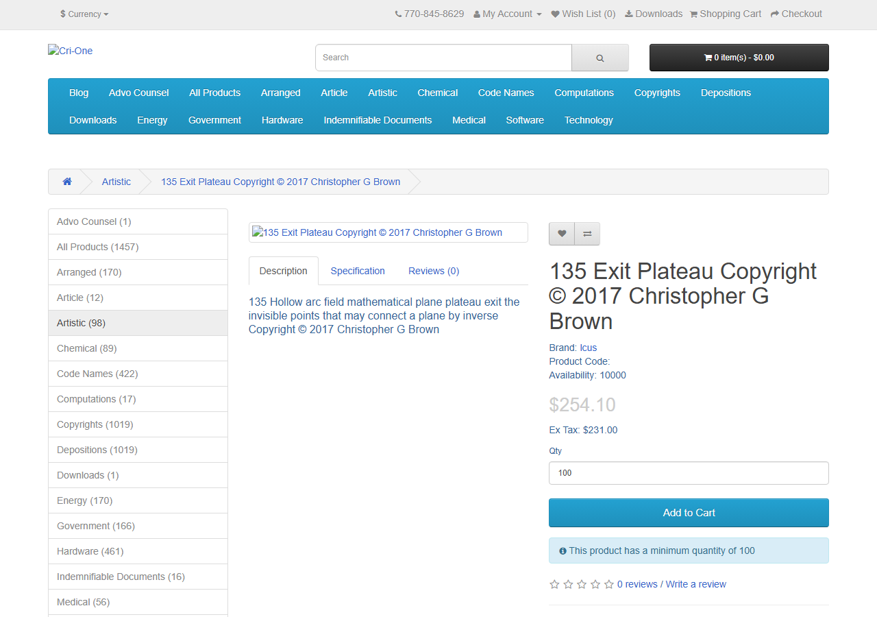 2017-02-25 — cri-one.com/index.php?route=product/product&path=6&product_id=138
