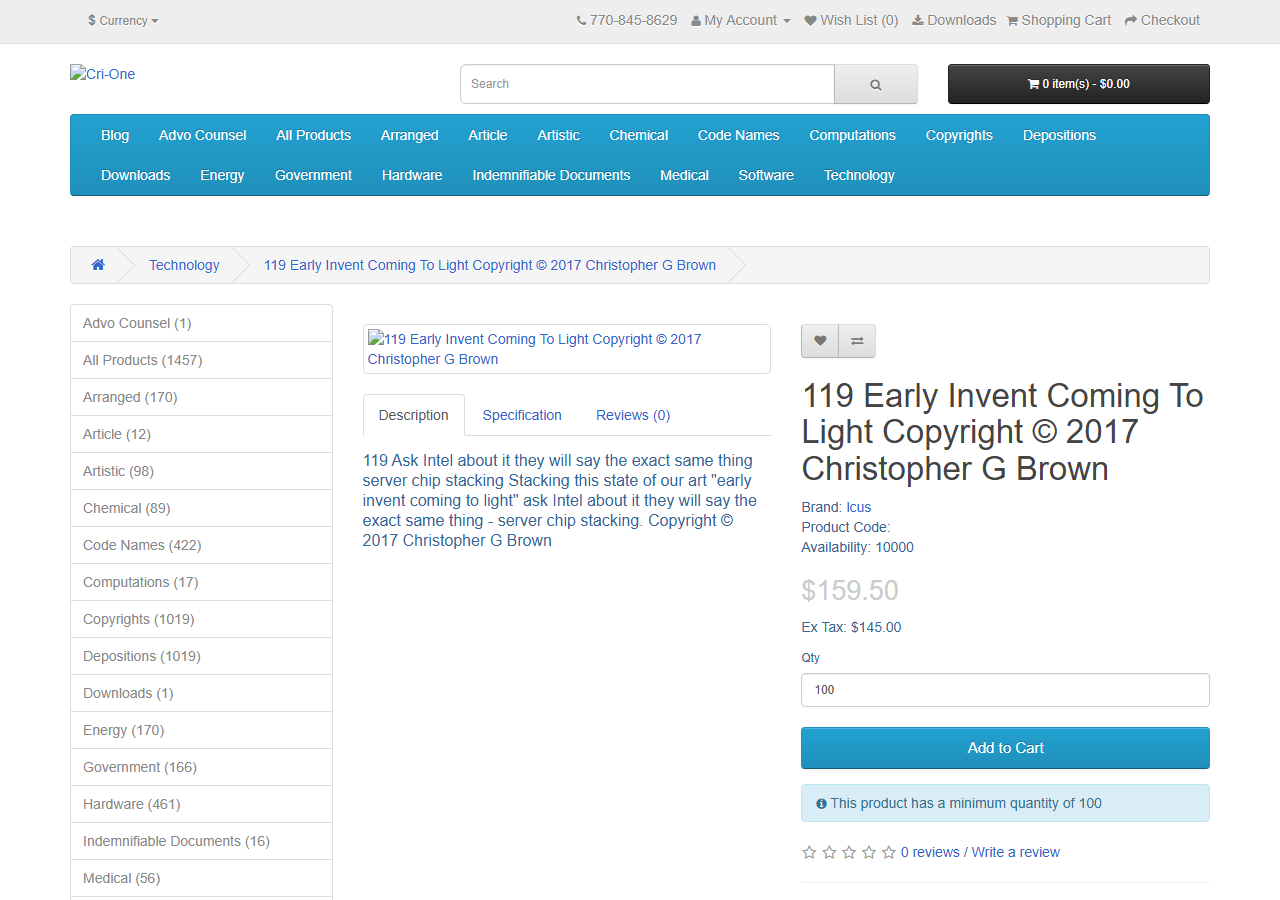 2017-02-25 — cri-one.com/index.php?route=product/product&path=13&product_id=122