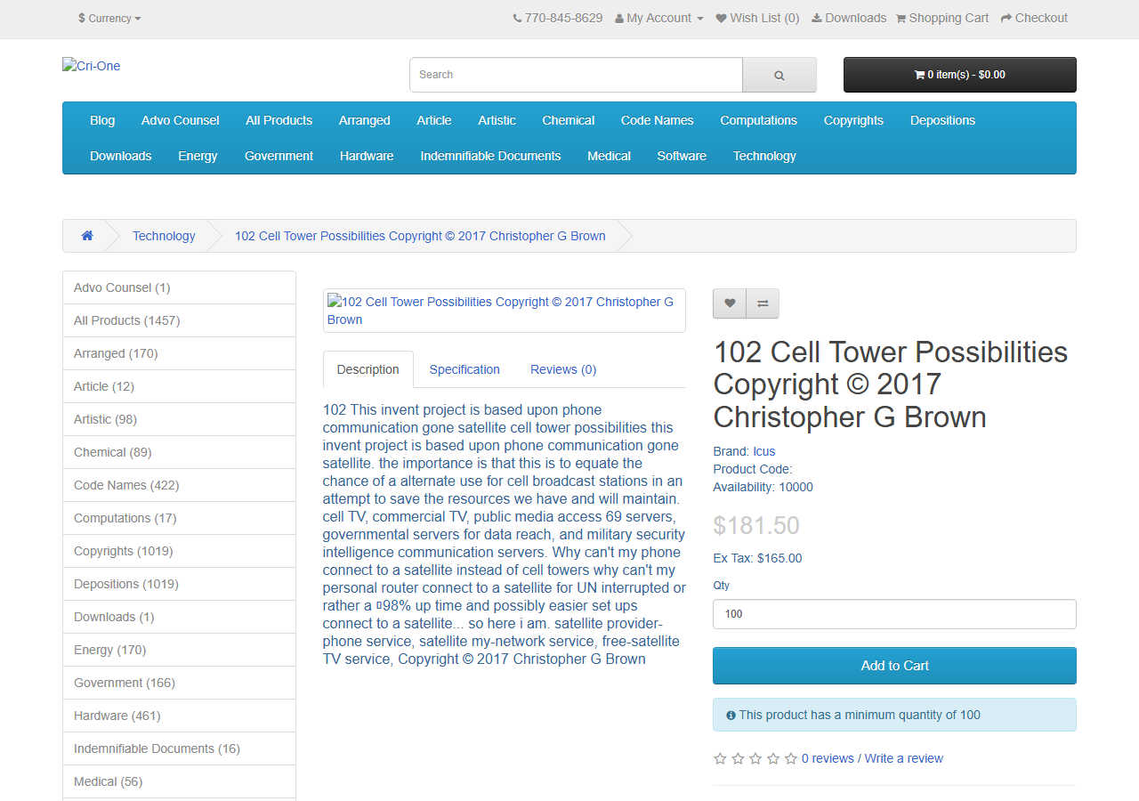 2017-02-25 — cri-one.com/index.php?route=product/product&path=13&product_id=105