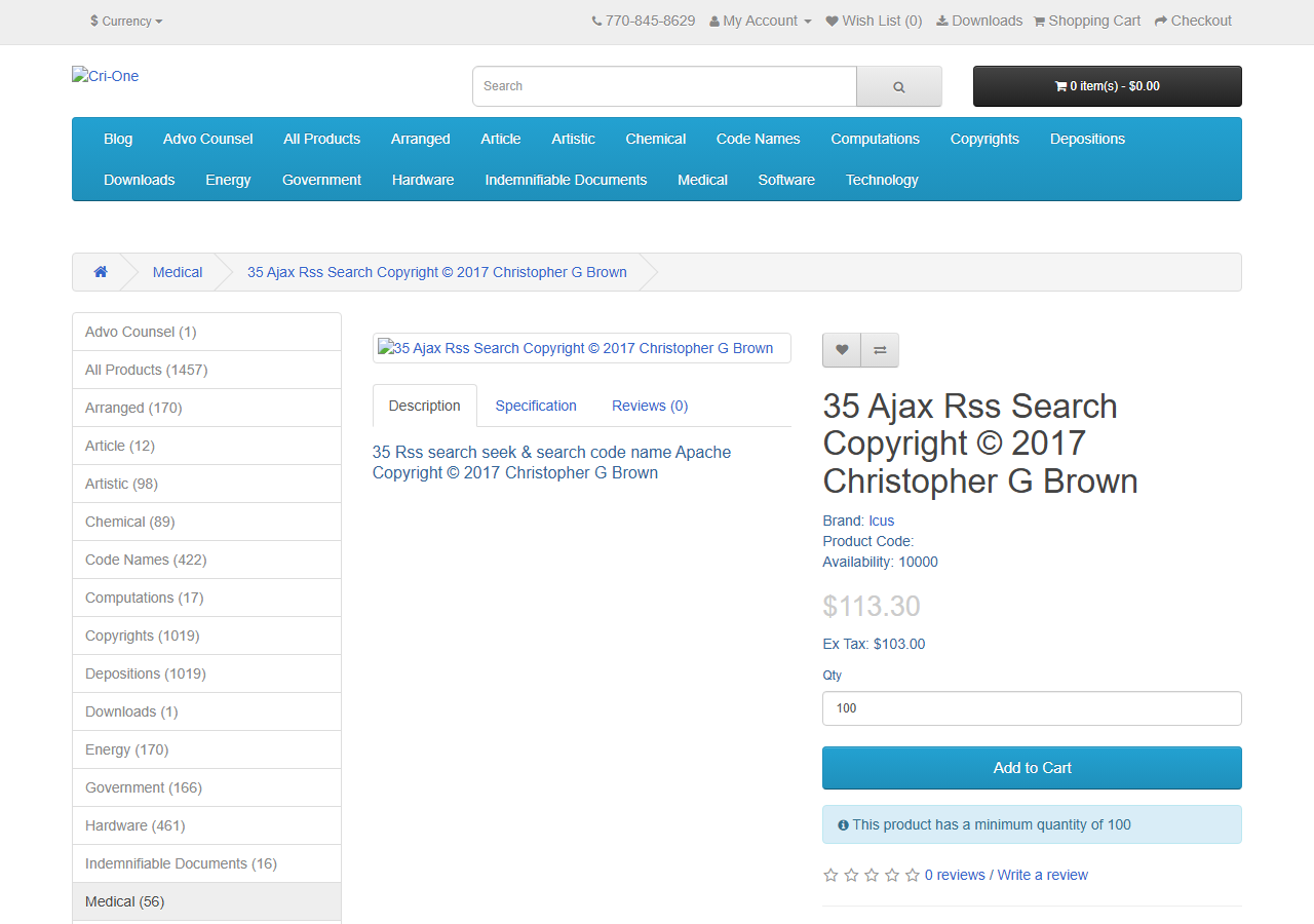 2017-02-25 — cri-one.com/index.php?route=product/product&path=9&product_id=38