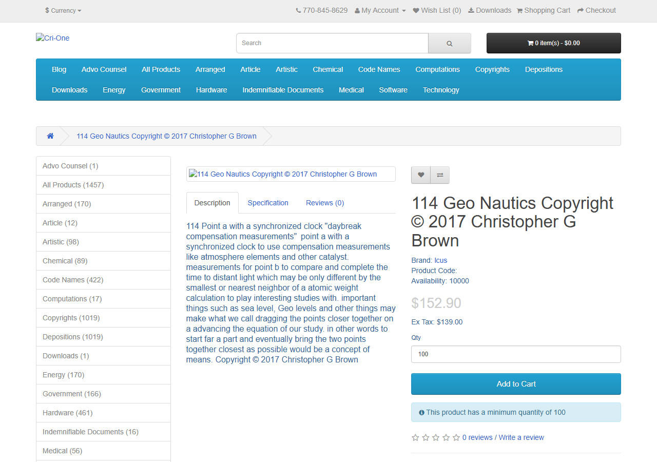 2017-02-25 — cri-one.com/index.php?route=product/product&path=10&product_id=117