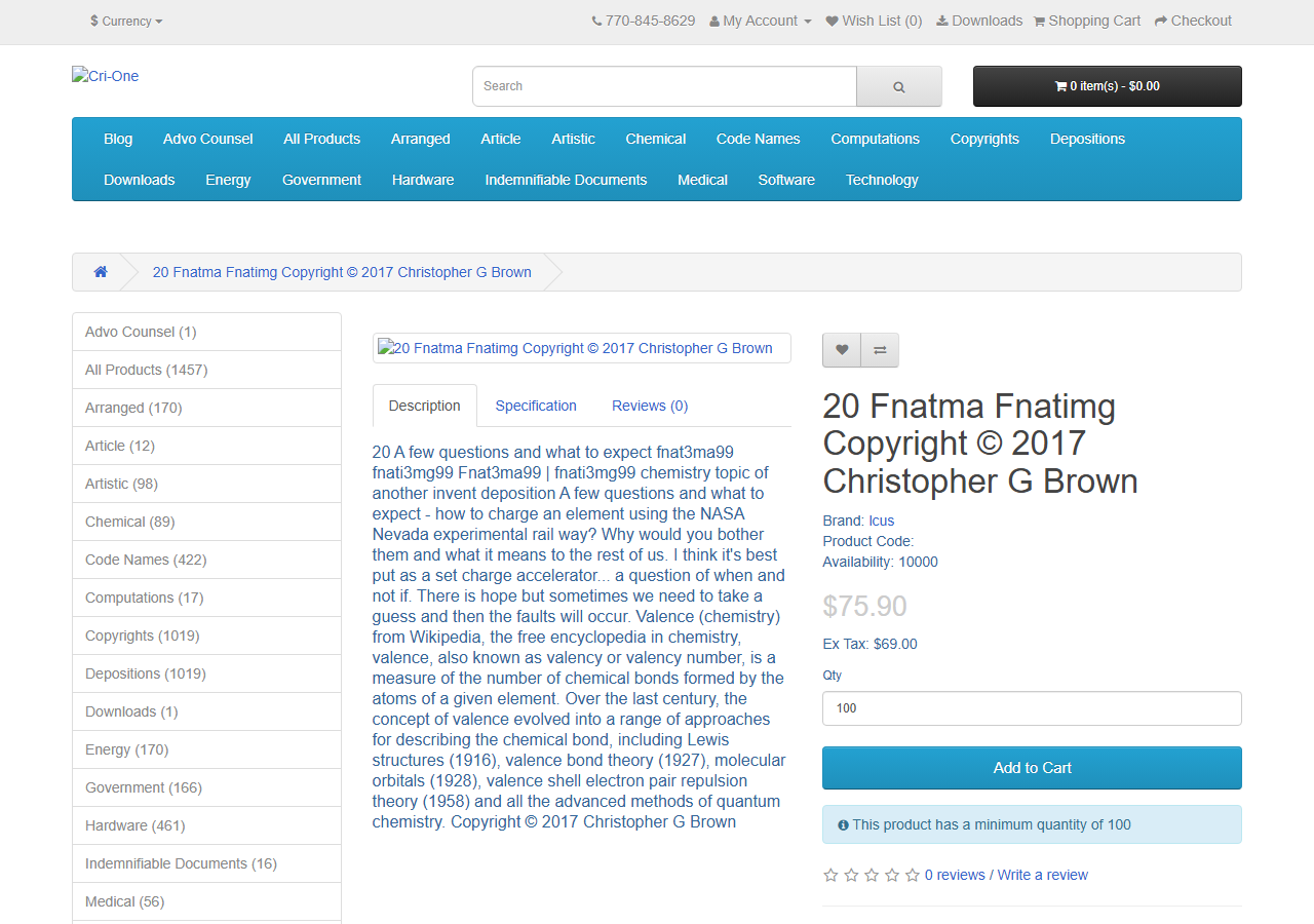 2017-02-25 — cri-one.com/index.php?route=product/product&path=10&product_id=23