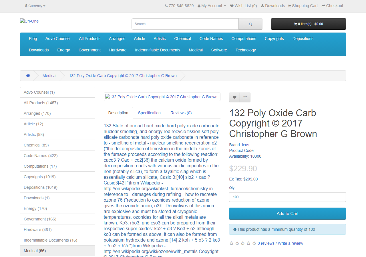 2017-02-25 — cri-one.com/index.php?route=product/product&path=9&product_id=135