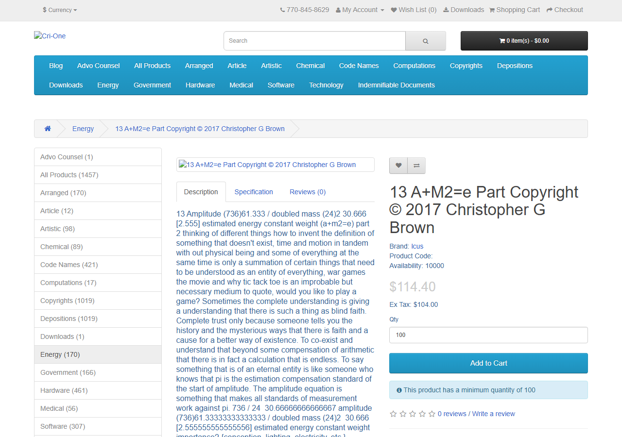 2017-02-26 — cri-one.com/index.php?route=product/product&path=11&product_id=16