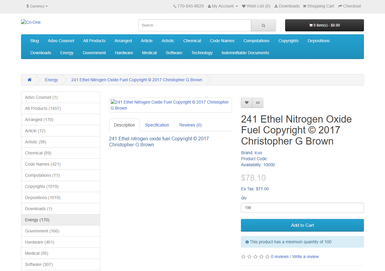 2017-02-26 — cri-one.com/index.php?route=product/product&path=11&product_id=244