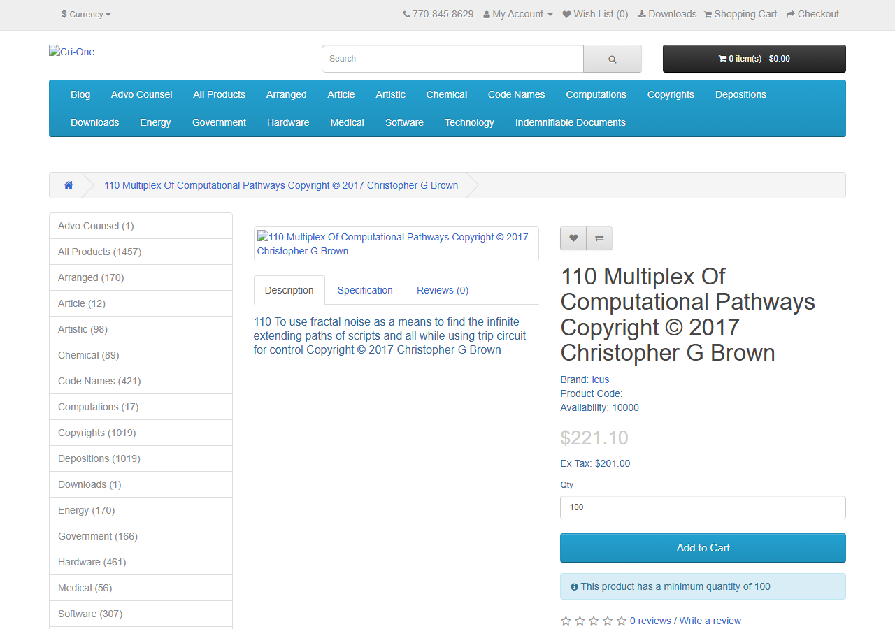2017-02-26 — cri-one.com/index.php?route=product/product&path=2&product_id=113