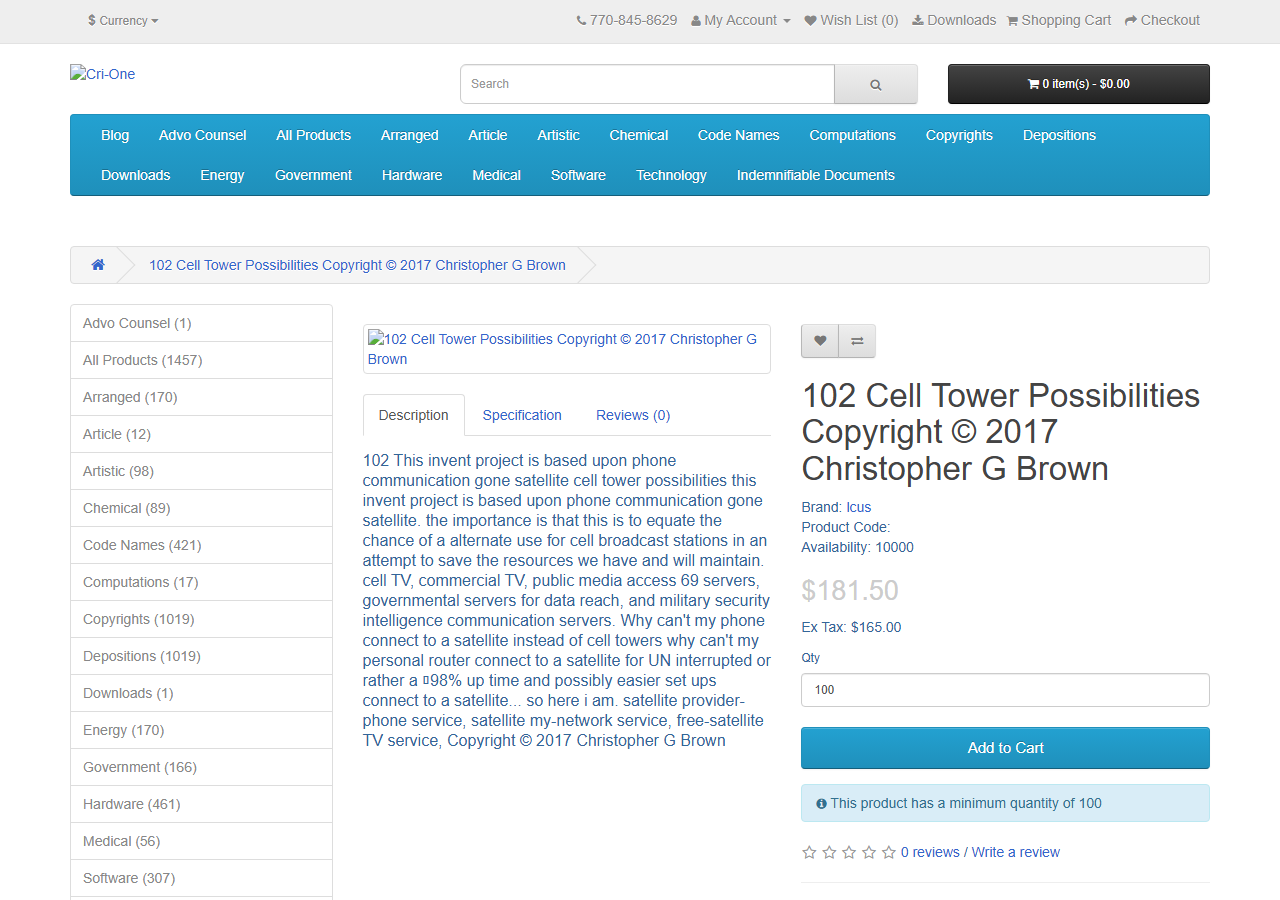 2017-02-26 — cri-one.com/index.php?route=product/product&path=2&product_id=105