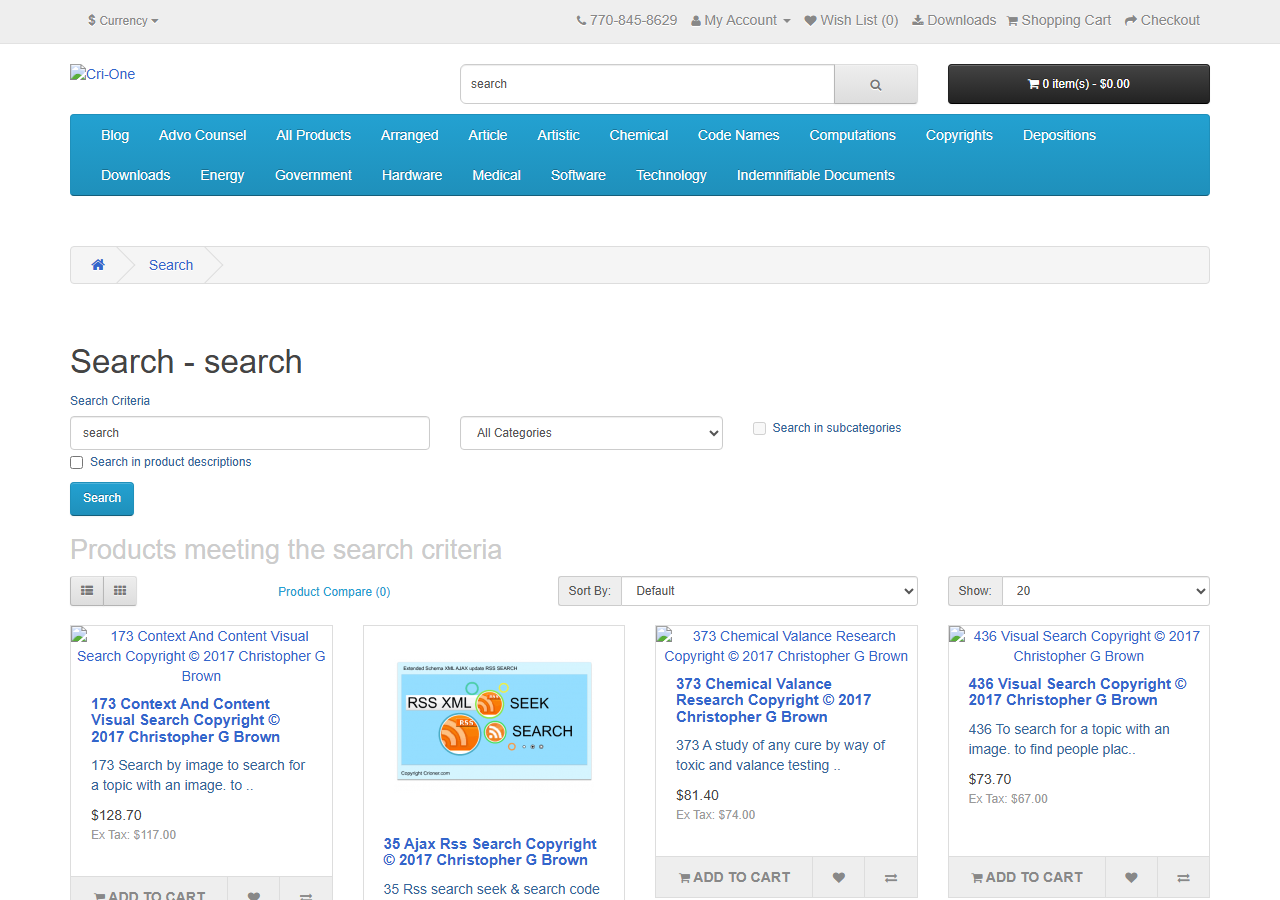 2017-02-28 — cri-one.com/index.php?route=product/search&search=search