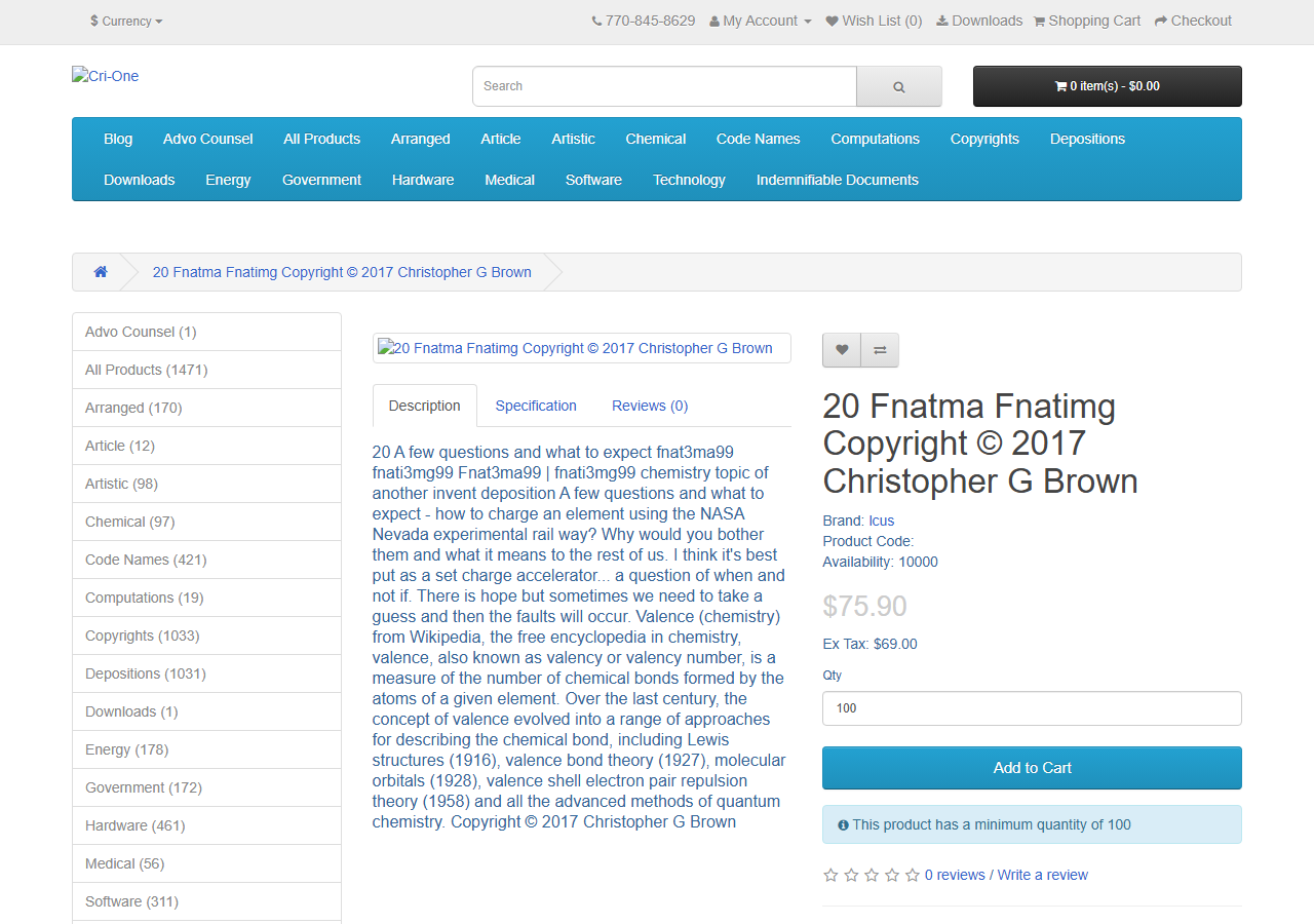 2017-03-06 — cri-one.com/index.php?route=product/product&product_id=23