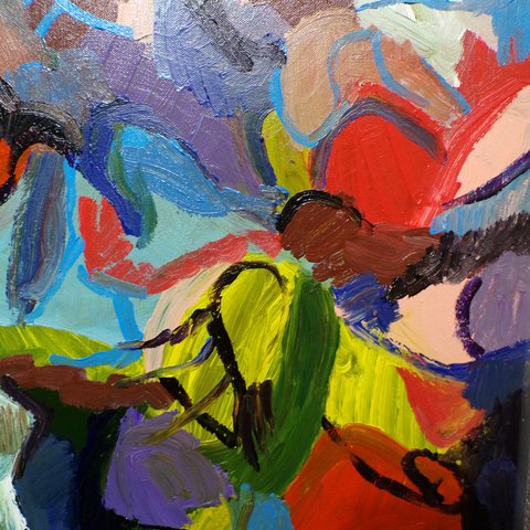 Abstract painting 1 by Christopher Gabriel Brown