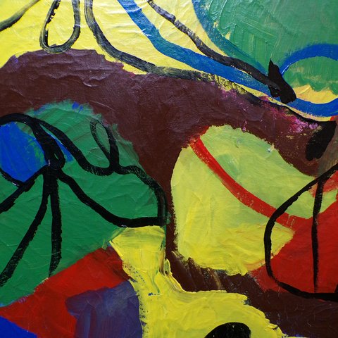 Abstract painting 3 by Christopher Gabriel Brown