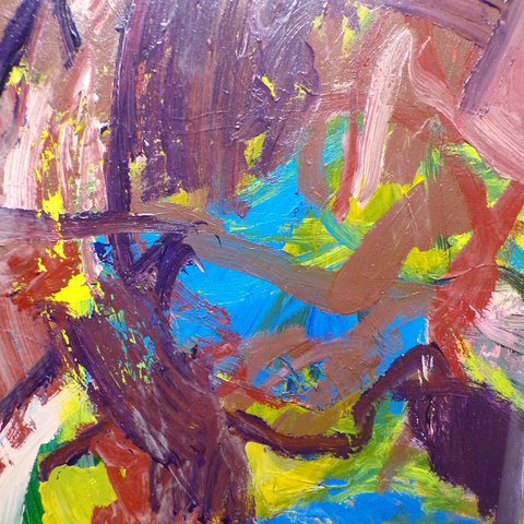 Abstract painting 6 by Christopher Gabriel Brown