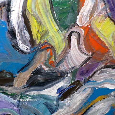 Abstract painting 7 by Christopher Gabriel Brown