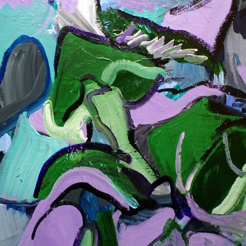 Abstract painting 8 by Christopher Gabriel Brown