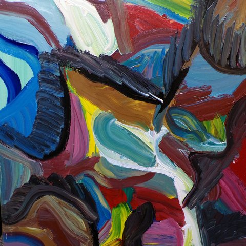 Abstract painting 9 by Christopher Gabriel Brown