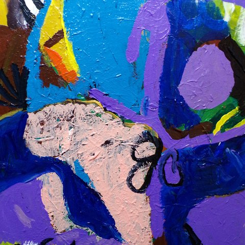 Abstract painting 10 by Christopher Gabriel Brown