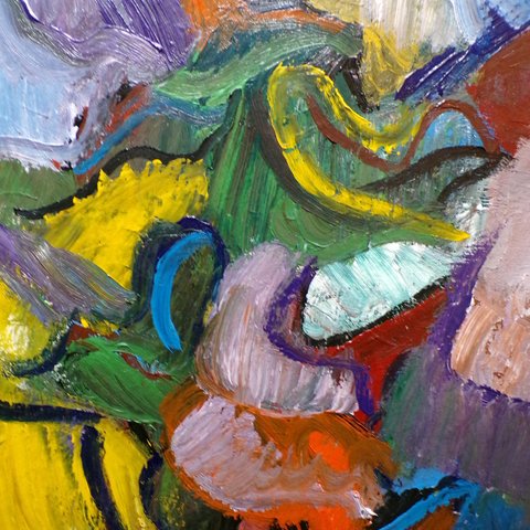 Abstract painting 11 by Christopher Gabriel Brown