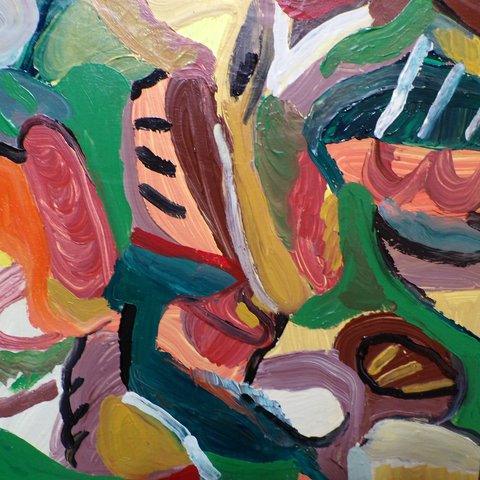 Abstract painting 15 by Christopher Gabriel Brown