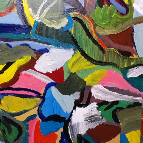 Abstract painting 17 by Christopher Gabriel Brown