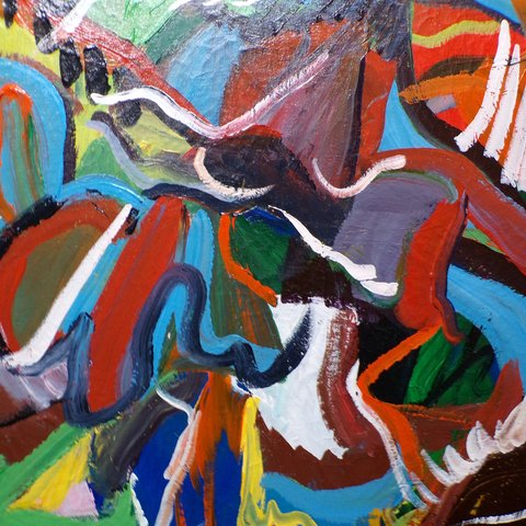 Abstract painting 21 by Christopher Gabriel Brown