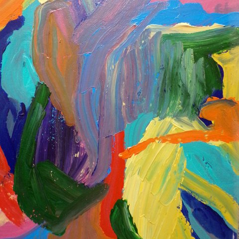 Abstract painting 26 by Christopher Gabriel Brown