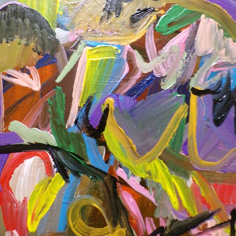 Abstract painting 35 by Christopher Gabriel Brown