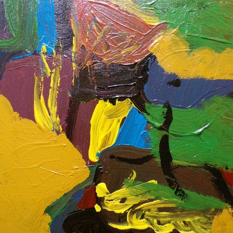 Abstract painting 38 by Christopher Gabriel Brown