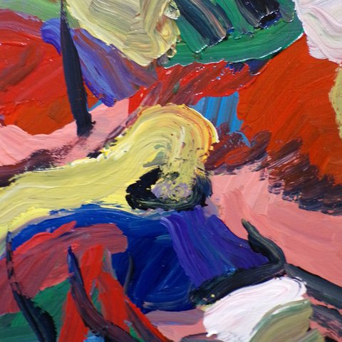 Abstract painting 42 by Christopher Gabriel Brown