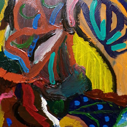 Abstract painting 45 by Christopher Gabriel Brown