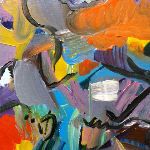 Abstract painting 50 by Christopher Gabriel Brown