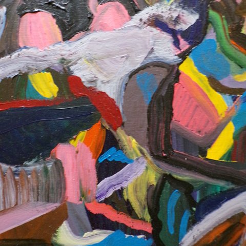 Abstract painting 55 by Christopher Gabriel Brown