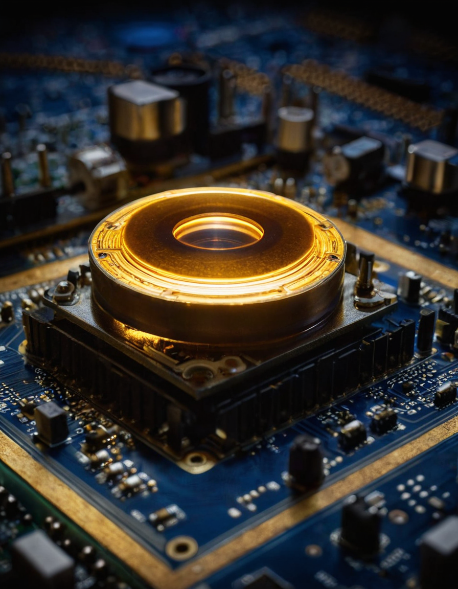 The work made real — a photonic-quantum disc