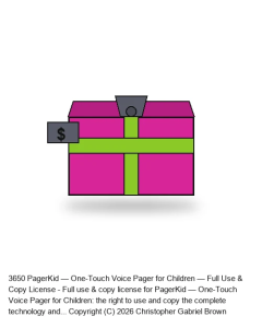 ACQ-07-PAGERKID-ONE-TOUCH-VOICE-PAGER
