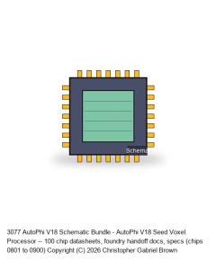AutoPhi V18 Schematic Bundle #09 -- Chips 801-900
