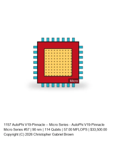 AutoPhi V19-Pinnacle -- Micro Series #57