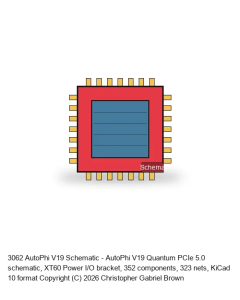 AutoPhi V19 Schematic #28 -- XT60 Power