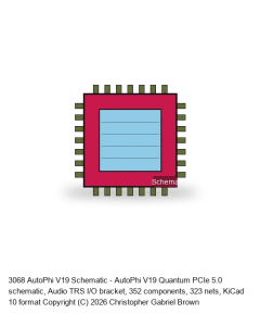 AutoPhi V19 Schematic #34 -- Audio TRS