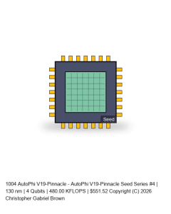 AutoPhi V19-Pinnacle -- Seed Series #4
