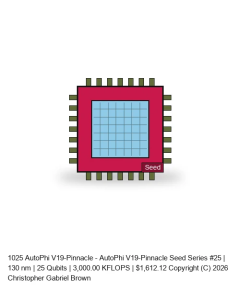 AutoPhi V19-Pinnacle -- Seed Series #25