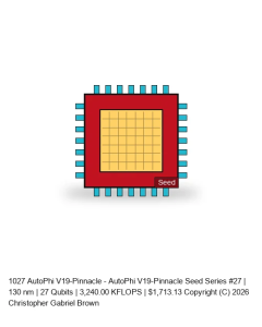 AutoPhi V19-Pinnacle -- Seed Series #27