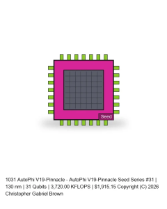 AutoPhi V19-Pinnacle -- Seed Series #31