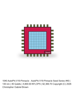 AutoPhi V19-Pinnacle -- Seed Series #40