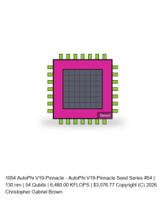 AutoPhi V19-Pinnacle -- Seed Series #54