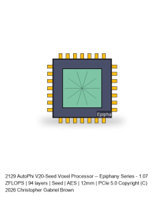 AutoPhi V20-Seed Voxel Processor -- Epiphany Series #99