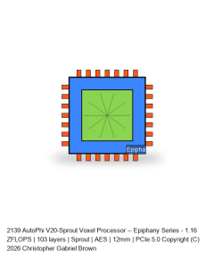 AutoPhi V20-Sprout Voxel Processor -- Epiphany Series #109