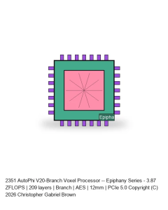 AutoPhi V20-Branch Voxel Processor -- Epiphany Series #321