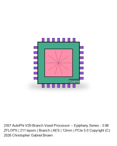 AutoPhi V20-Branch Voxel Processor -- Epiphany Series #327